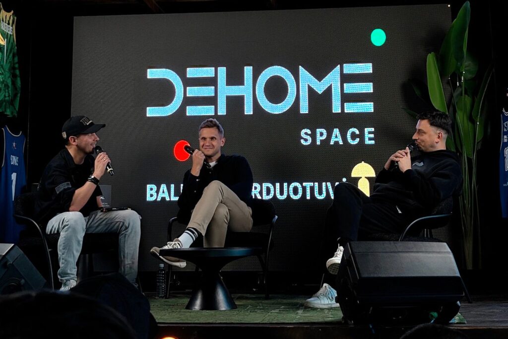 DEHOME SPACE × BasketNews: nuo terasos iki „LIVE“ scenos