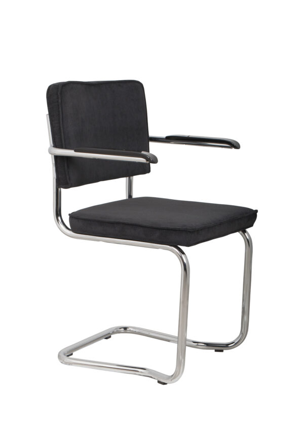 Kėdė Ridge Rib Kink - Juoda